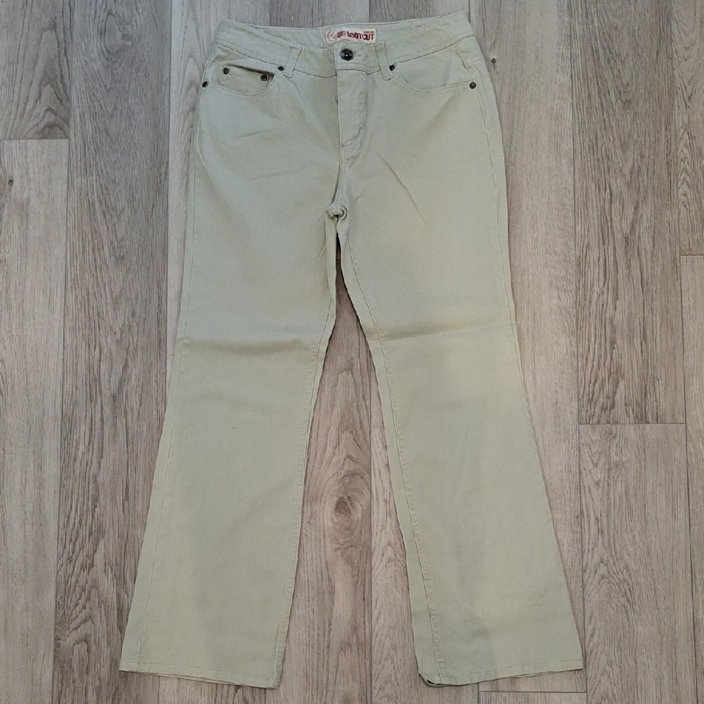 Faded Glory Women's Light Green Boot Cut Jeans